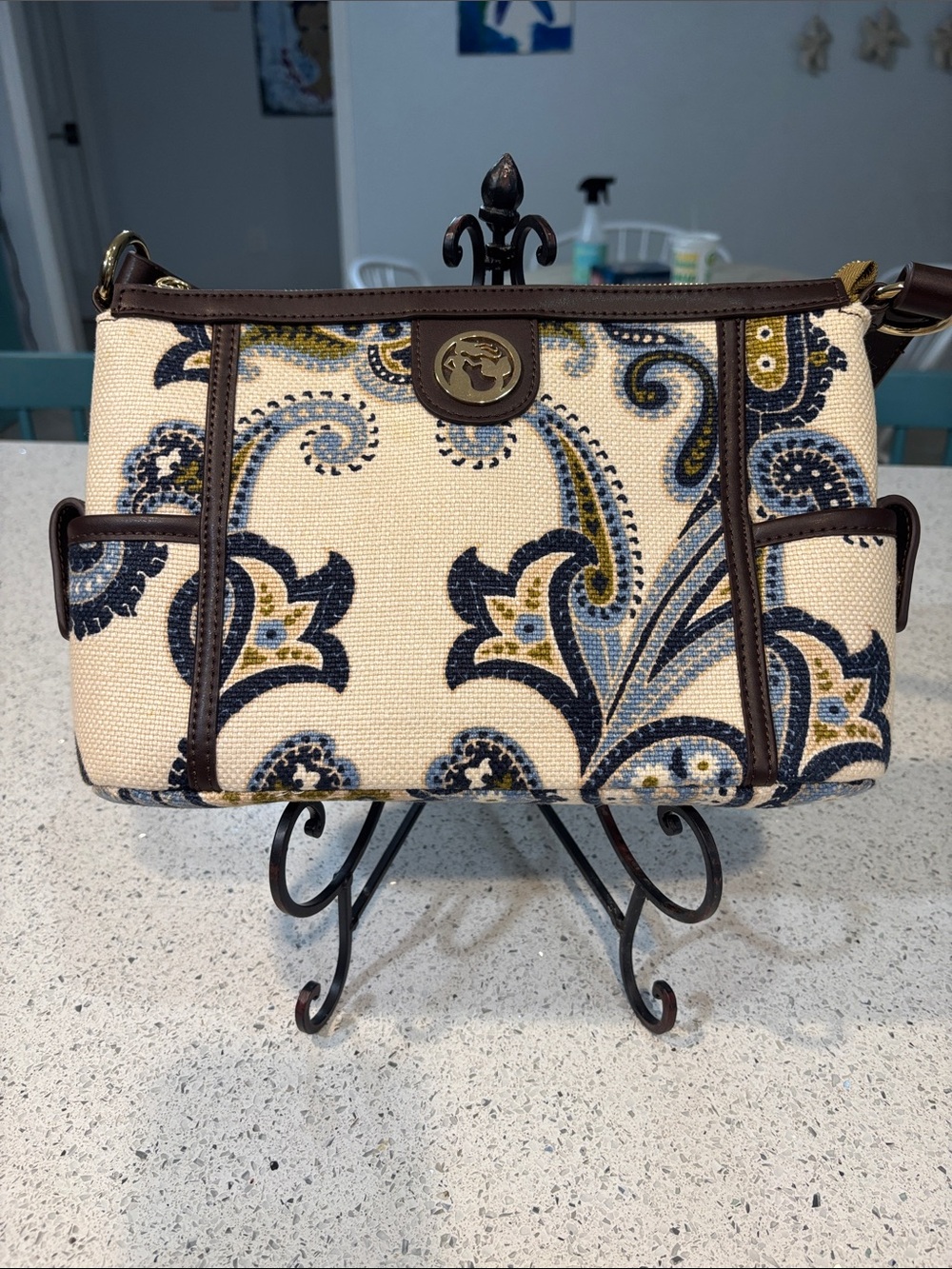 Spartina Paisley Canvas Bag